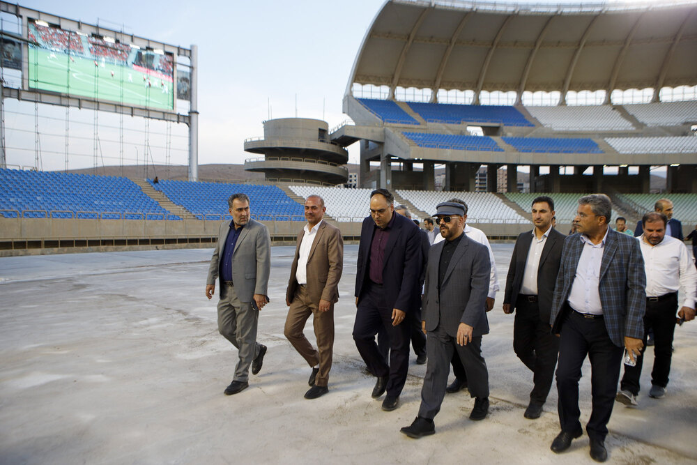 پروژه نیمه تمام ورزشگاه پارس  به ایستگاه پایانی رسید