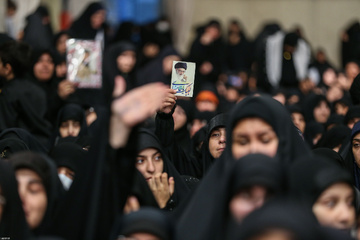 عزاداری شهادت امام رضا(ع) باحضور رهبرمعظم انقلاب