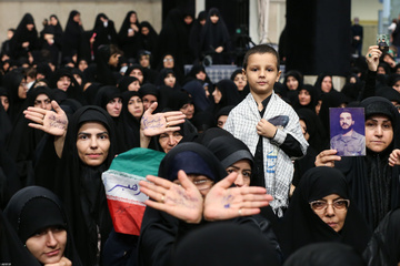 عزاداری شهادت امام رضا(ع) باحضور رهبرمعظم انقلاب