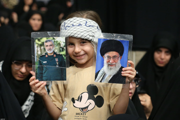 عزاداری شهادت امام رضا(ع) باحضور رهبرمعظم انقلاب