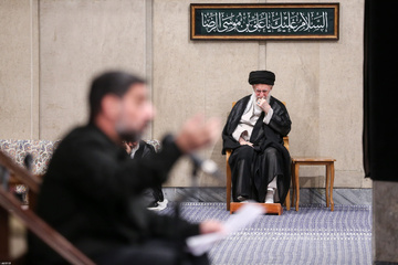 عزاداری شهادت امام رضا(ع) باحضور رهبرمعظم انقلاب