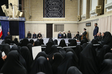 عزاداری شهادت امام رضا(ع) باحضور رهبرمعظم انقلاب