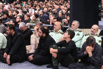 عزاداری شهادت امام رضا(ع) باحضور رهبرمعظم انقلاب