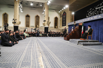 عزاداری شهادت امام رضا(ع) باحضور رهبرمعظم انقلاب