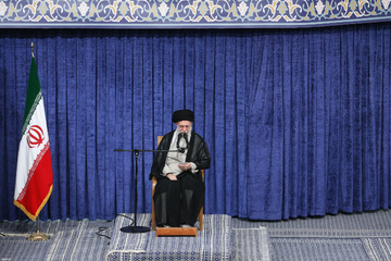 عزاداری شهادت امام رضا(ع) باحضور رهبرمعظم انقلاب