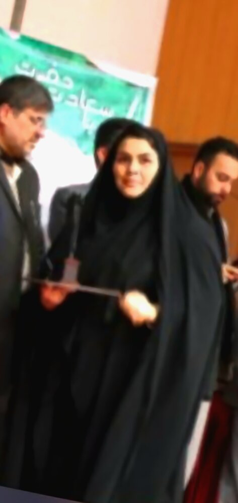 راضیه عنایتی از خبرگزاری طبنا، در جشنواره رسانهای رتبه برتر را کسب کرد راضیه عنایتی از خبرگزاری طبنا، در جشنواره رسانهای رتبه برتر را کسب کرد