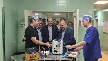 بیمارستان پیروز لاهیجان به دستگاه پیشرفته کرانیوتوم مجهز شد