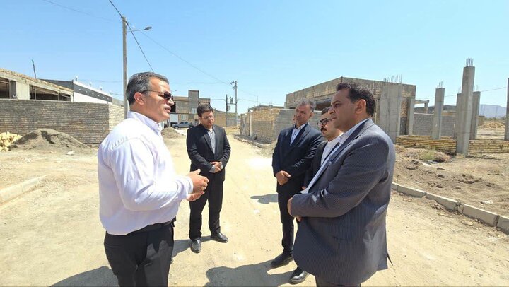 بهره‌برداری از یک سایت مسکونی نهضت ملی و پیشرفت ۸۵ درصدی سایت دیگر در کاخک گناباد