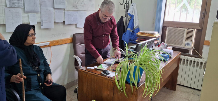 ارائه خدمات رایگان به مردم شهربیجار رودبار