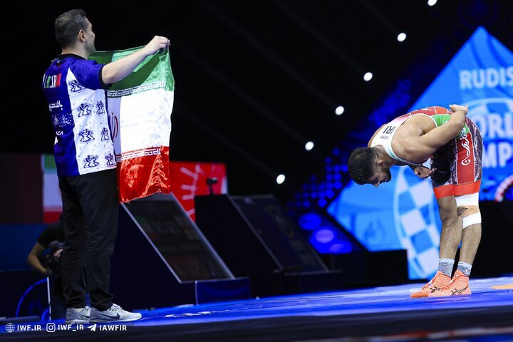 تیم ملی کشتی فرنگی ایران قهرمان جهان شد