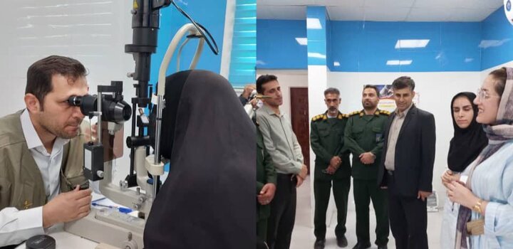 هفته دفاع مقدس با عطر خدمت  رایگان درمانی  در شهر لامرد