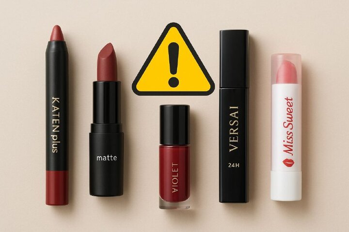 انتشار اسامی محصولات آرایشی لب غیر مجاز