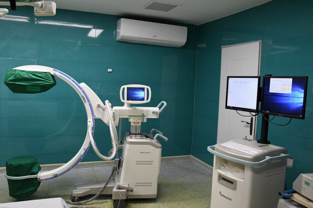 دومین دستگاه تصویربرداری C ARM در پورسینا راه اندازی شد