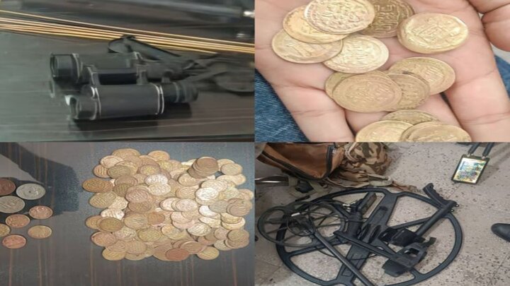 کشف بیش از ۲۵۰ سکه تاریخی در فسا