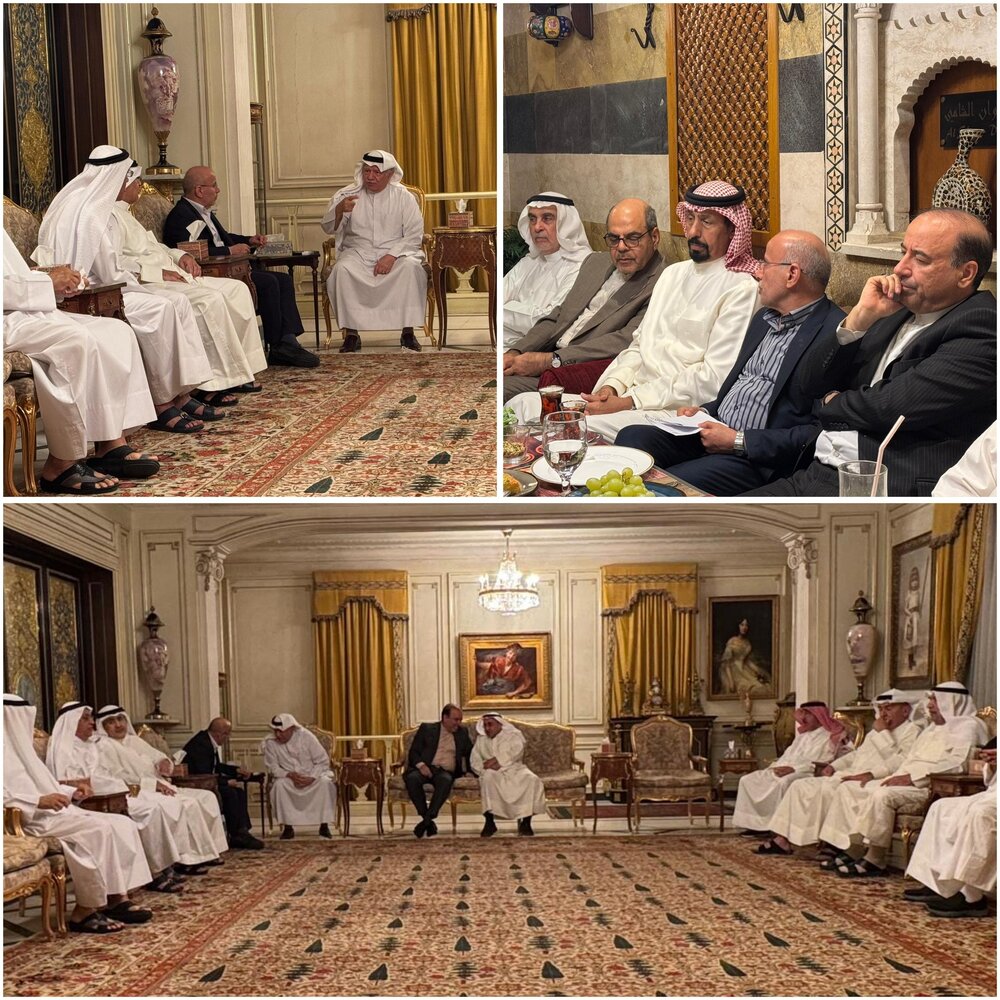 دیدار دکتر موسوی با رئیس انجمن دوستی ایران و کویت