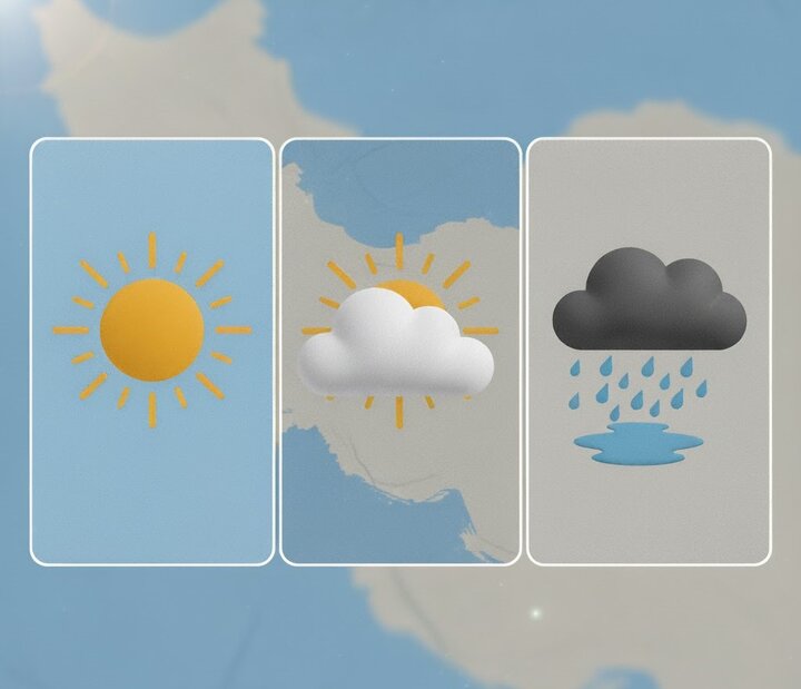 پیش‌بینی هوای ناپایدار و دریای متلاطم در گیلان از سه‌شنبه