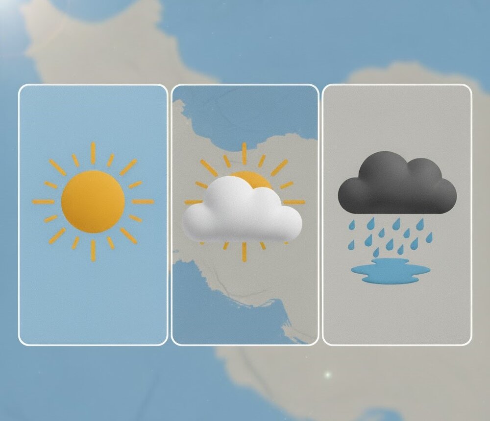 پیش‌بینی هوای ناپایدار و دریای متلاطم در گیلان از سه‌شنبه