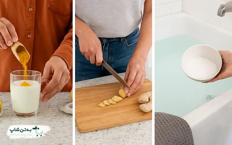 درمان خانگی زانو درد و درمان آرتروز و خشکی زانو در خانه | تمرینات امن، کمپرس، تغذیه و زمان مراجعه به پزشک