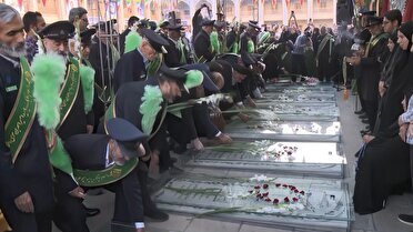 سالگرد شهدای حادثه حمله تروریستی به حرم مطهر امین ولایت سالگرد شهدای حادثه حمله تروریستی به حرم مطهر امین ولایت