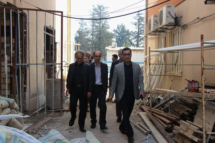 بررسی روند پیشرفت پروژه‌های«پت‌اسکن» و «بونکر رادیوتراپی» بیمارستان رازی رشت