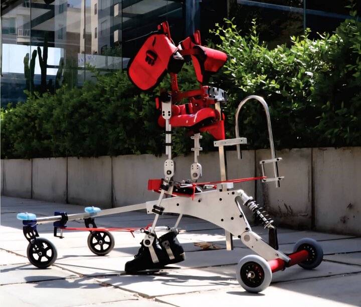 رونمایی از واکر بومی سازی شده برای کودکان فلج مغزی