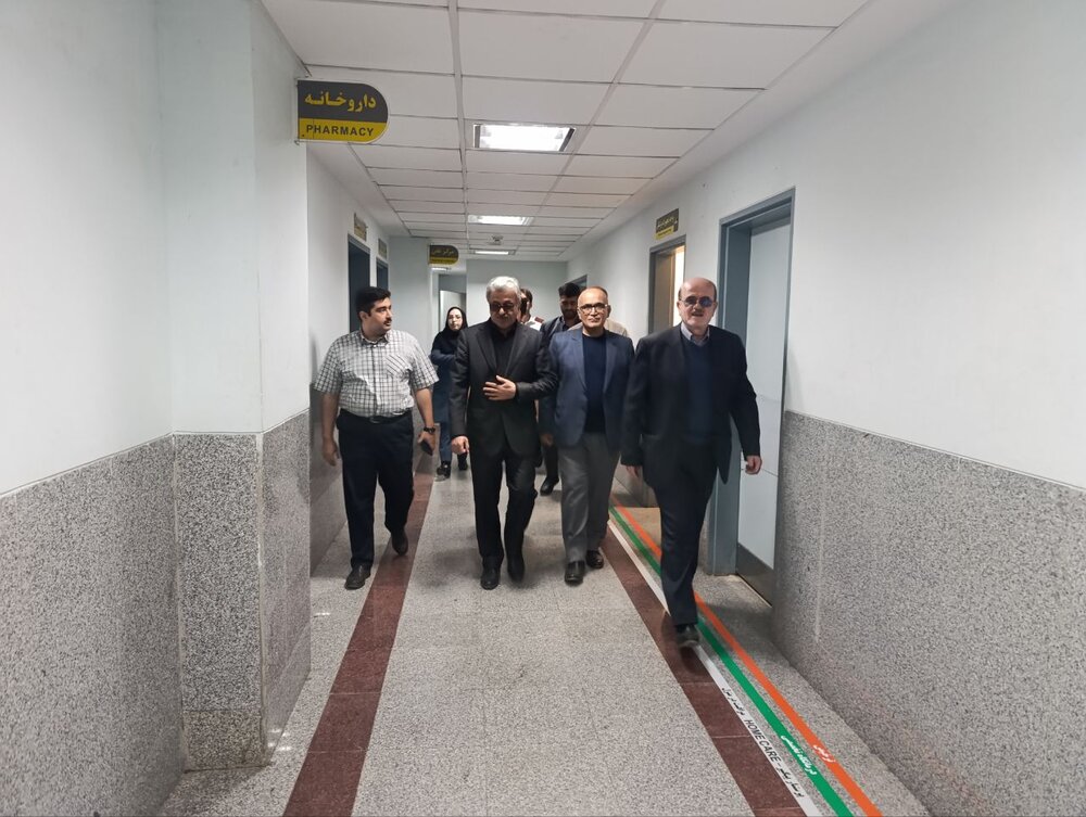 بررسی چالشهای بیمارستان شهید حسینپور لنگرود در بازدید میدانی مسئولان