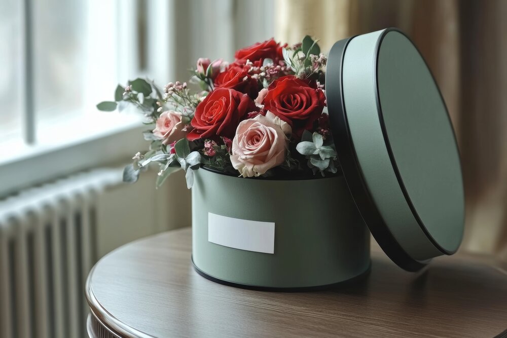 خرید باکس گل ارزان