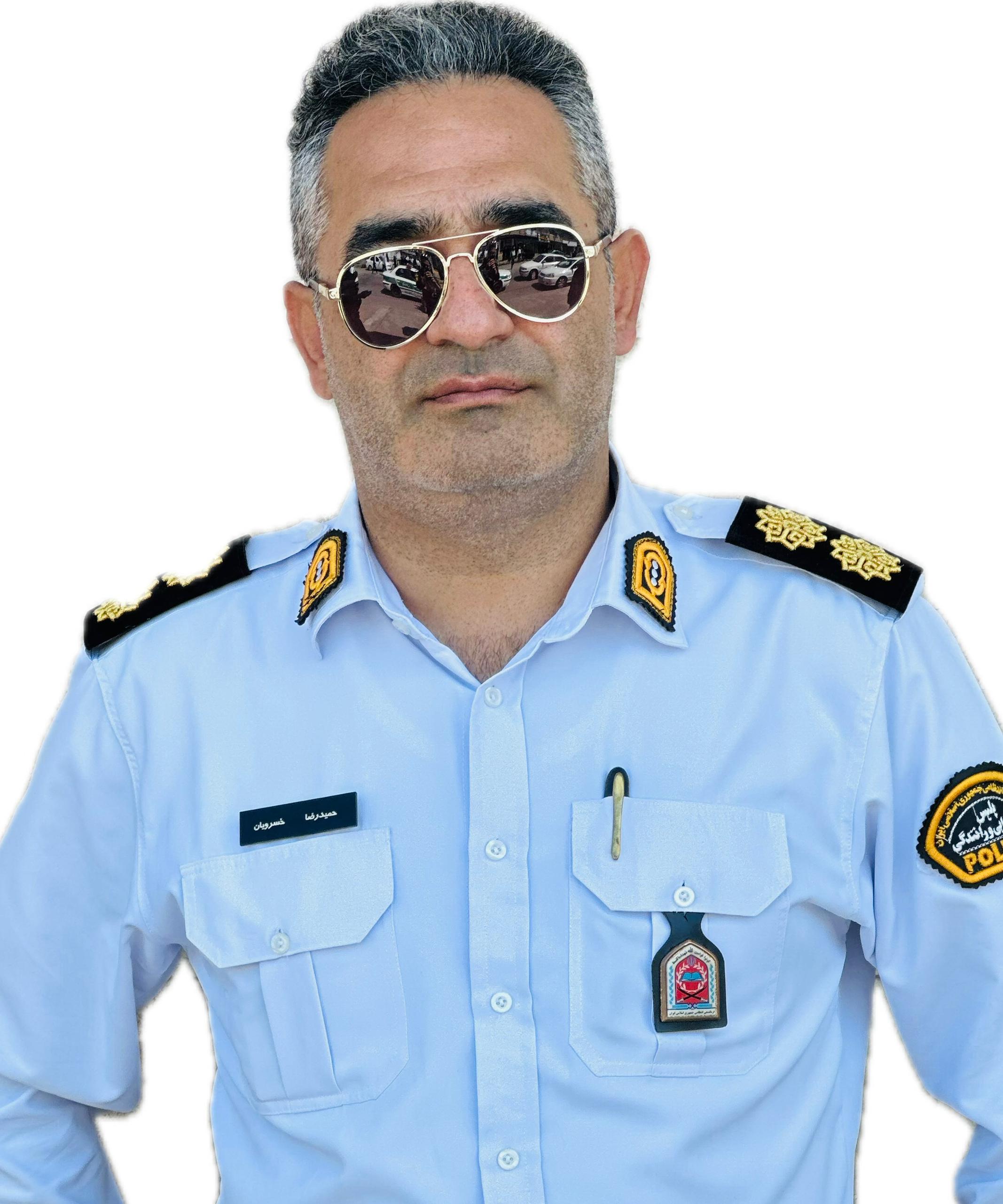 سرهنگ حمید رضا خسرویان بعنوان رئیس پلیس راهور ف.ا. شهرستان نور منصوب شد