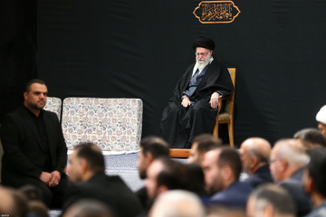 اولین شب مراسم عزاداری شهادت حضرت زهرا(س)با حضور رهبر انقلاب