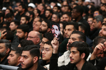 اولین شب مراسم عزاداری شهادت حضرت زهرا(س)با حضور رهبر انقلاب