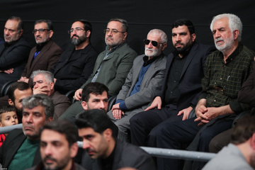 اولین شب مراسم عزاداری شهادت حضرت زهرا(س)با حضور رهبر انقلاب