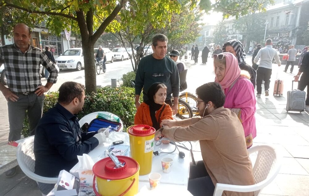 ارائه بیش از ۴۷۵ خدمت رایگان سلامت به شهروندان رشت