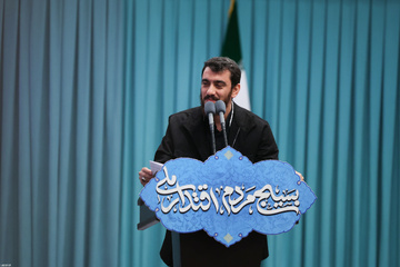 مراسم روز بسیج در حسینیه امام خمینی(ره)