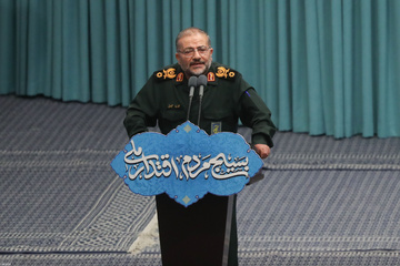 مراسم روز بسیج در حسینیه امام خمینی(ره)