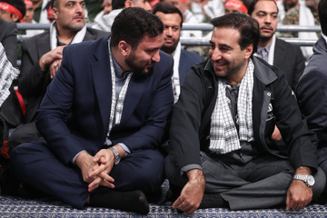 مراسم روز بسیج در حسینیه امام خمینی(ره)