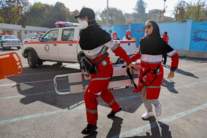 برگزاری مانور زلزله و ایمنی در مدارس فارس