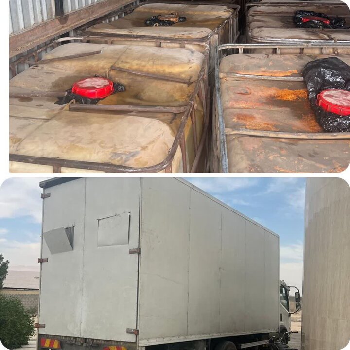 توقیف سوخت غیر مجاز در لامرد