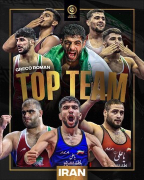 ایران بهترین تیم کشتی فرنگی سال ۲۰۲۵ شد