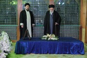 حضور امروز رهبر معظم انقلاب در حرم مطهر امام خمینی(ره)