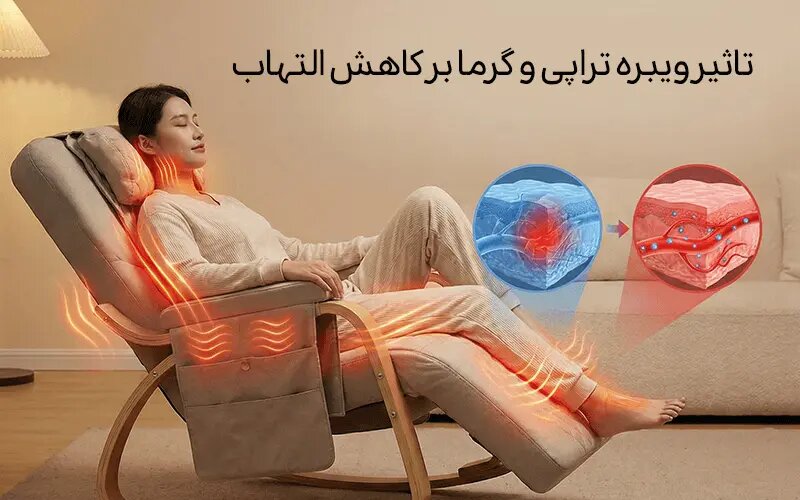 صندلی ماساژور طبی و نقش آن در کاهش علائم دیسک کمر