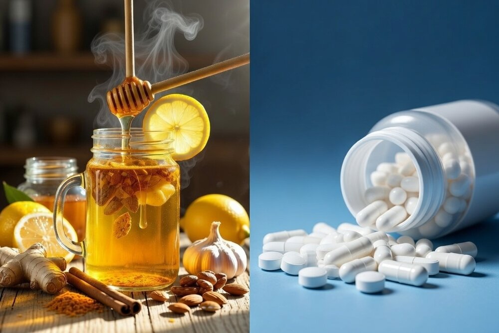 معجون عسل طبیعی، لیمو و زنجبیل برای بهبود سیستم ایمنی