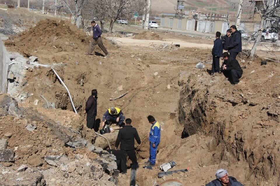 خط انتقال آب روانسر به جوانرود که توسط دشمن امریکایی صهیونی مورد تهاجم واقع شد بطور کامل بازسازی شد خط انتقال آب روانسر به جوانرود که توسط دشمن امریکایی صهیونی مورد تهاجم واقع شد بطور کامل بازسازی شد