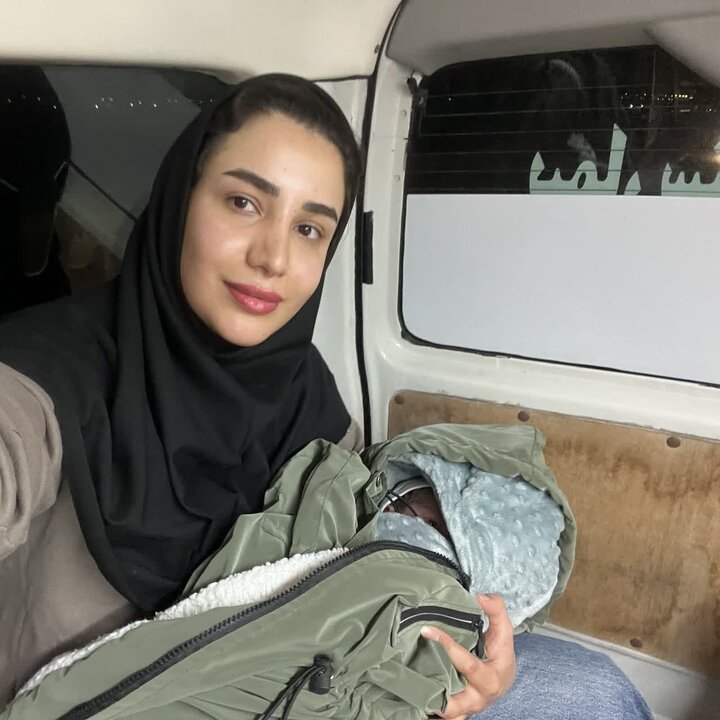 وقتی جاده، اتاق زایمان شد؛ میان اضطراب و  حمله دشمن؛ نوزاد سرپل ذهابی  در آمبولانس متولد شد