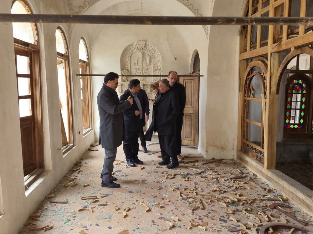 خسارات وارده به بناهای تاریخی کردستان در پی حملات آمریکایی_صهیونی بررسی شد 