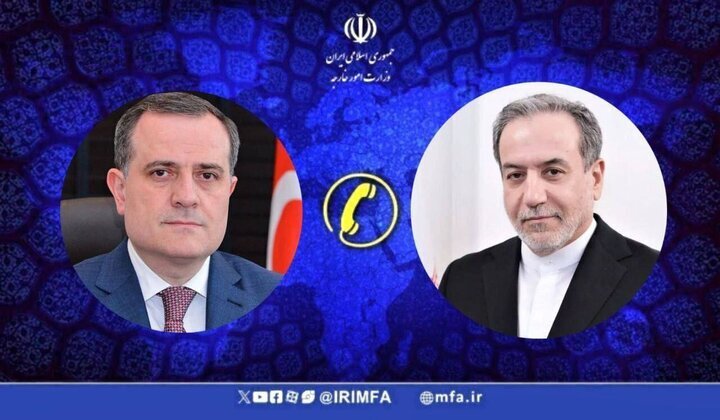 گفت‌وگوی تلفنی وزیران خارجه ایران و جمهوری آذربایجان