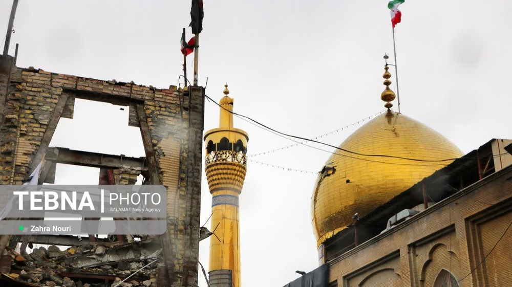 آغاز بازسازی حسینیه اعظم با برآورد خسارت بیش از ۳۰۰ میلیارد تومان