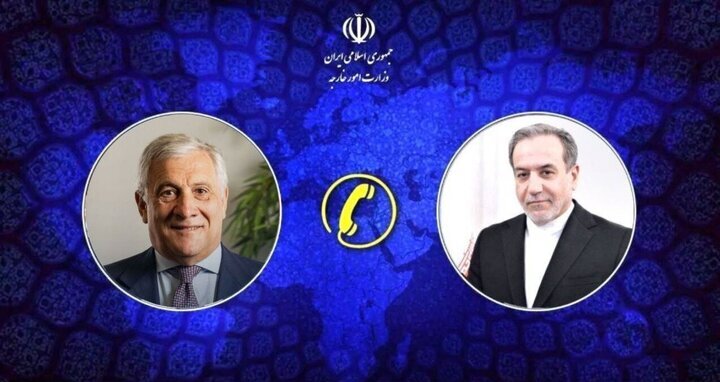 آتش‌بس؛ محور گفت‌وگوی تلفنی وزرای خارجه ایران و ایتالیا