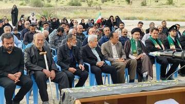 گزارش تصویری / حضور خادمین  امام رضا در شهرستان مهر فارس-عکاس زینب مزارعی