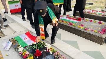 گزارش تصویری / حضور خادمین  امام رضا در شهرستان مهر فارس-عکاس زینب مزارعی