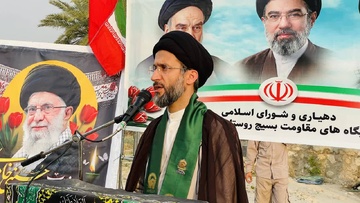 گزارش تصویری / حضور خادمین  امام رضا در شهرستان مهر فارس-عکاس زینب مزارعی